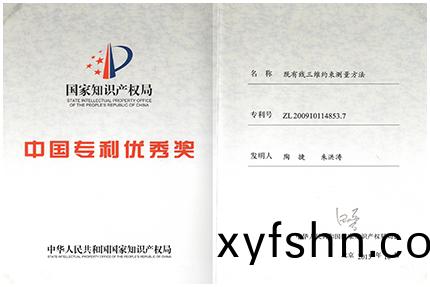 中(zhong)國專(zhuan)利(li)優(you)秀(xiu)獎