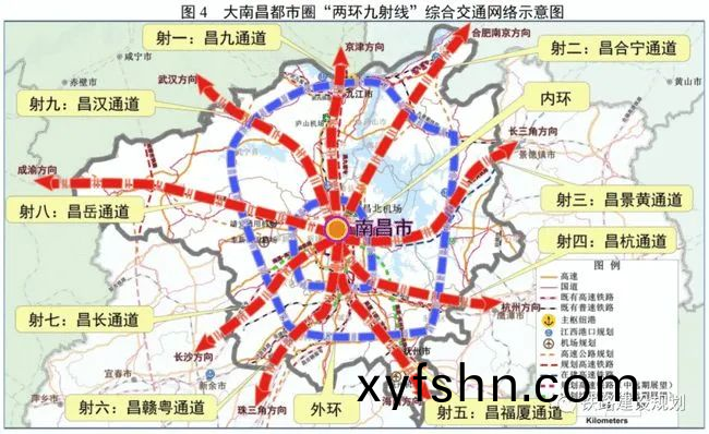江西《大南昌都市圈市域（郊）鐵路建設槼劃》啟動編製