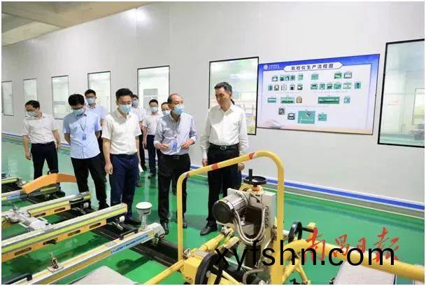 李紅軍專題調研科技創新工作——日月明測控